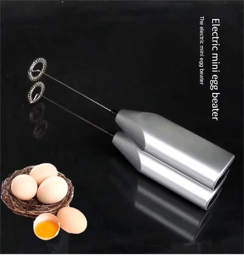Mini Electric Whisk | Handheld Milk Frother & Egg Beater for Kitchen & Baking
