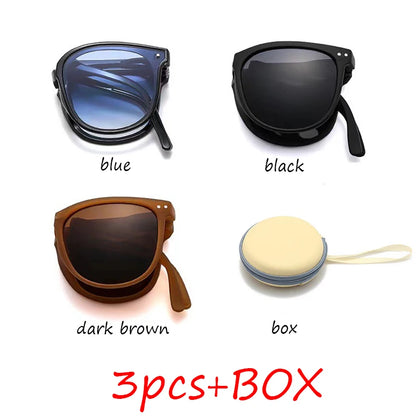Portable Folding Sunglasses | UV400 Protection | Travel-Friendly Eyewear