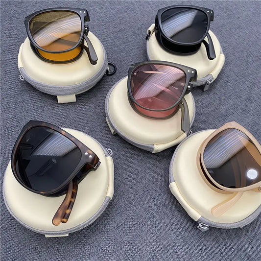 Portable Folding Sunglasses | UV400 Protection | Travel-Friendly Eyewear