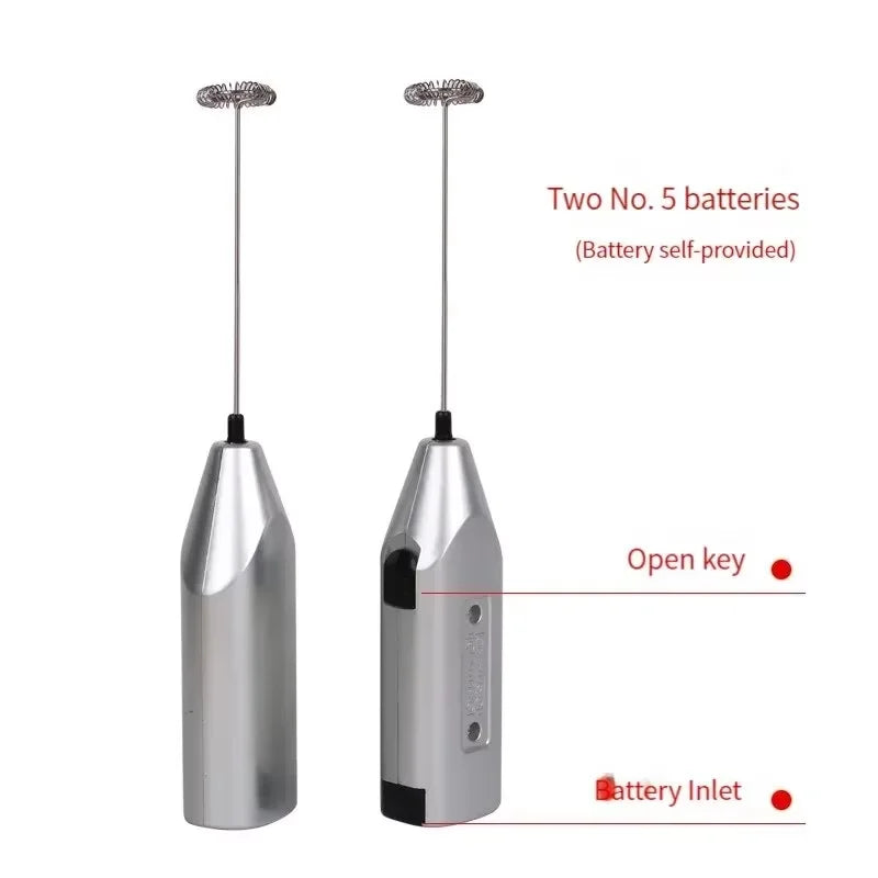 Mini Electric Whisk | Handheld Milk Frother & Egg Beater for Kitchen & Baking