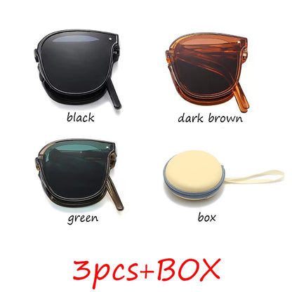 Portable Folding Sunglasses | UV400 Protection | Travel-Friendly Eyewear